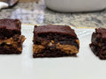 Peanut butter brownie