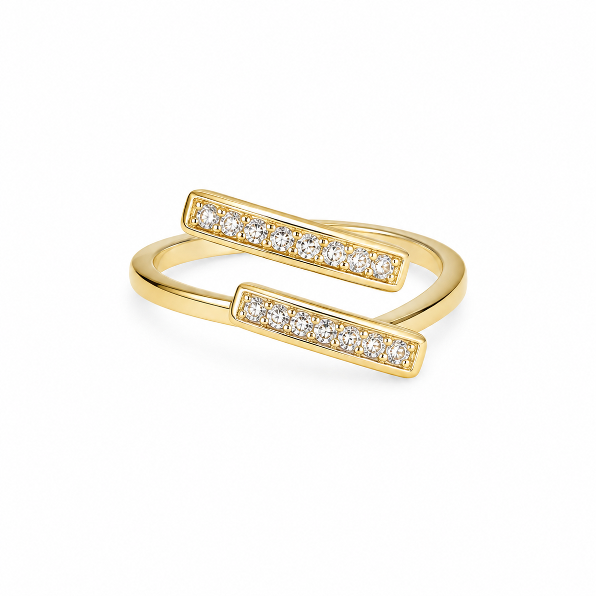 Anillo circonias