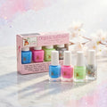 Karma Naturals vegano, no tóxico esmalte de uñas "Karma Kids Box Set" Color de uñas de larga duración y libre de crueldad.