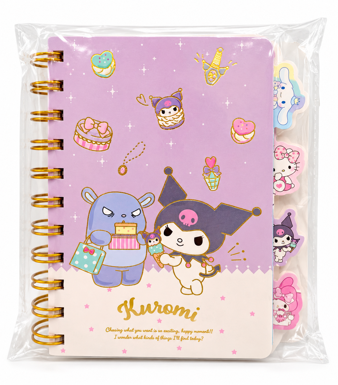 Cuaderno Kuromi Morado