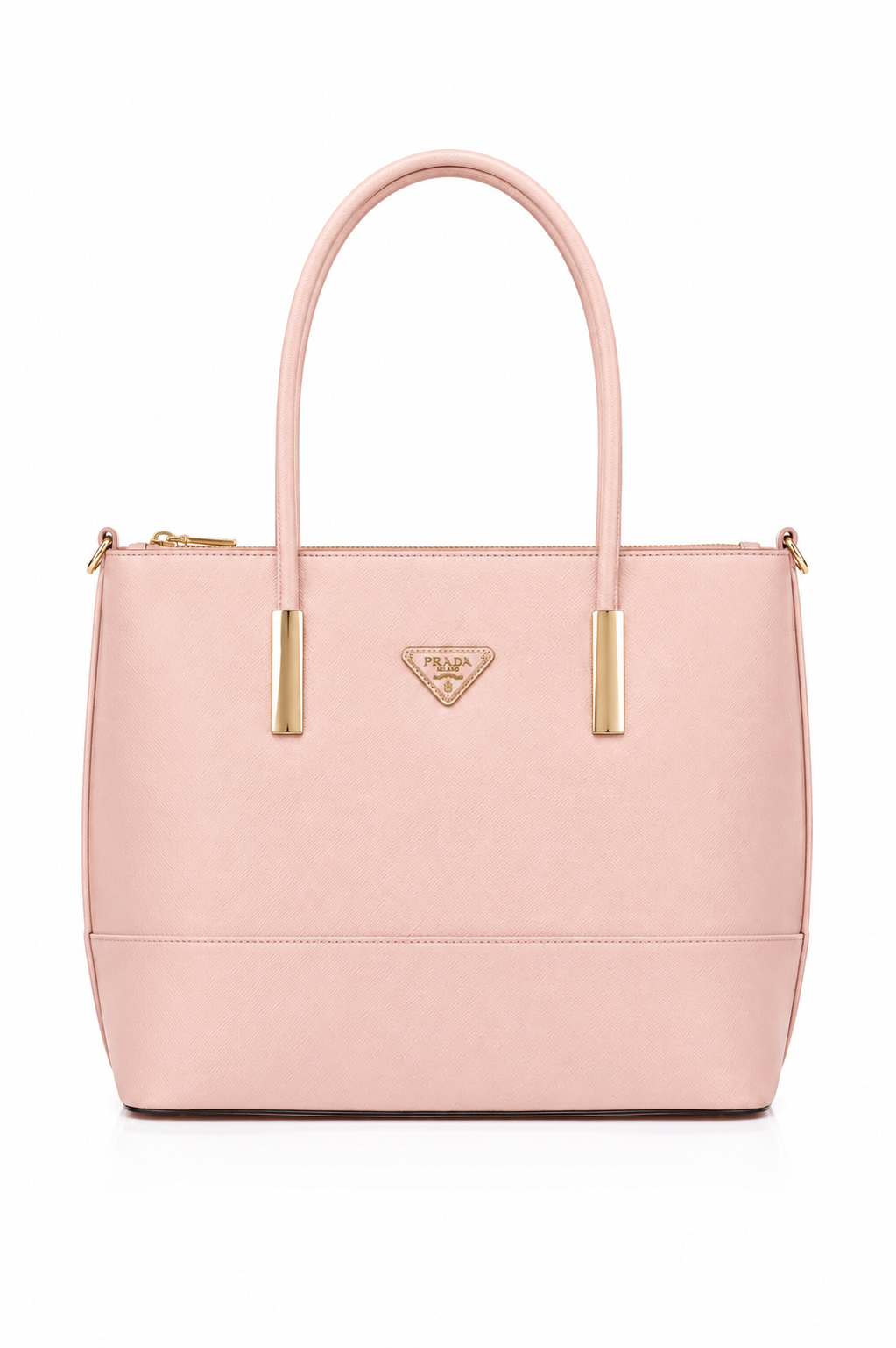 Cartera grande rosada prada