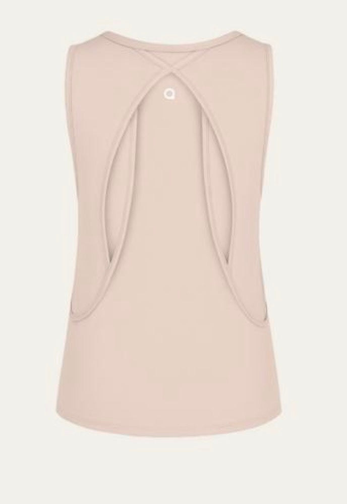 MAQUI - SHIRT SIN MANGA BEIGE