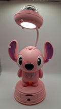 Lampara de mesa de Stitch Rosada