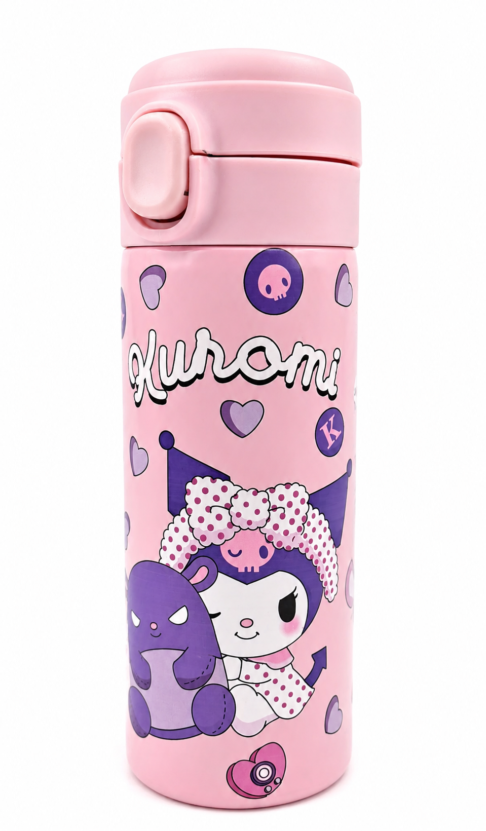 Termo de Kuromi Rosado