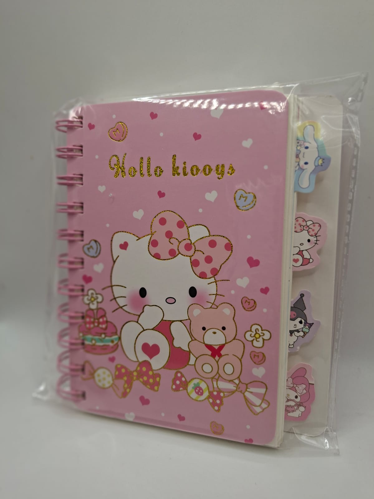 Cuaderno Hello Kitty Rosado