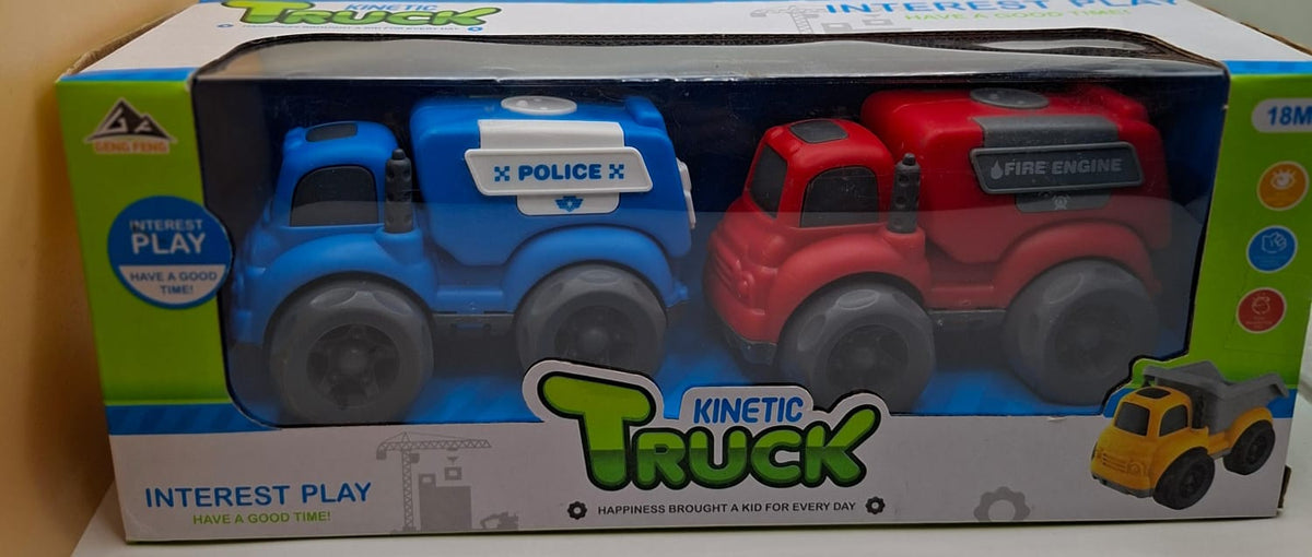 Kinetic Truck Azul y Rojo Set de 2
