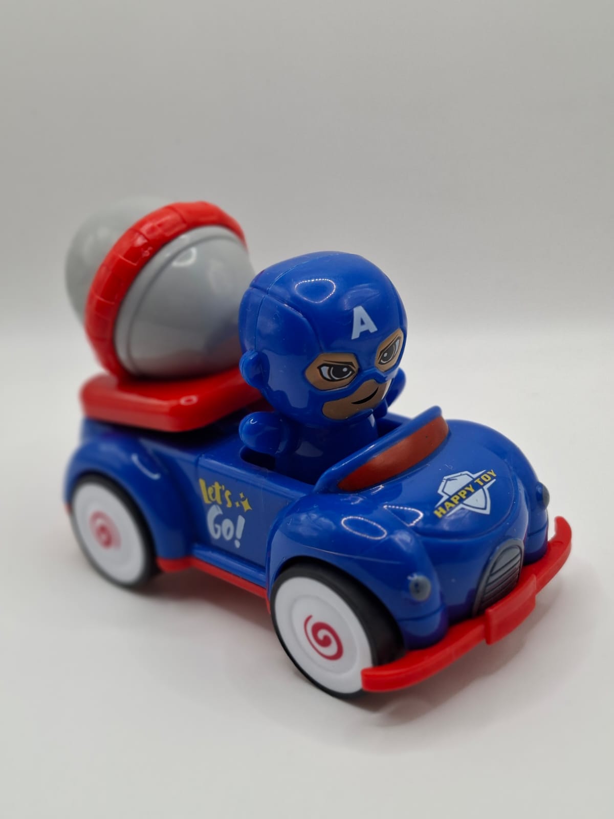 Carrito Capitan América Azul