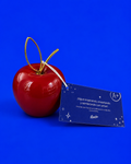 Manzana dia del maestro con mensaje