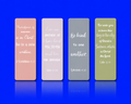 Set young de separadores de libros
