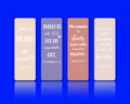 Set girly de separadores de libros