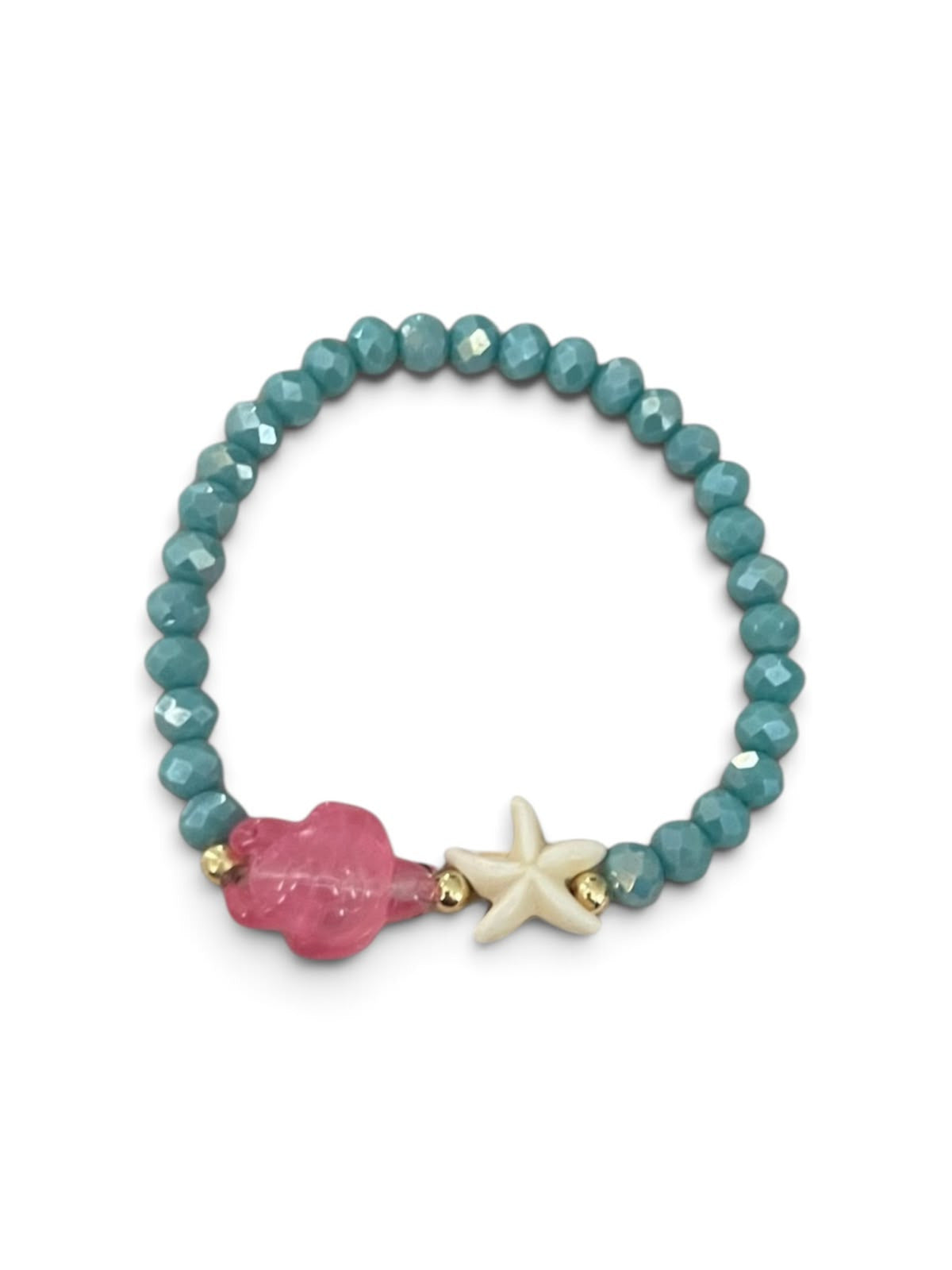 Pulsera Rondel Tortuga