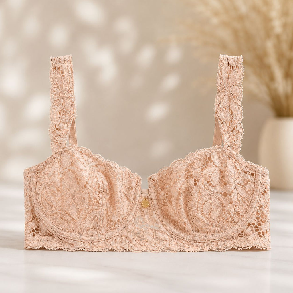 Brasier con encaje pink