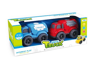 Kinetic Truck Azul y Rojo Set de 2