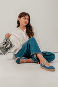 ZAPATOS BAJOS AZULES