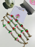 Brazaletes de tulipán