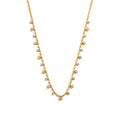 Delicate zirconias necklace
